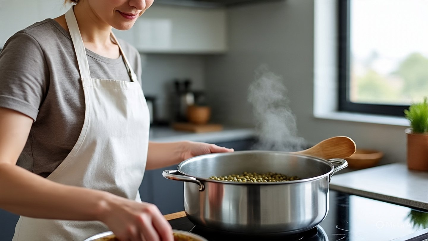 Cách nấu đậu xanh giải độc cơ thể trong mùa nóng