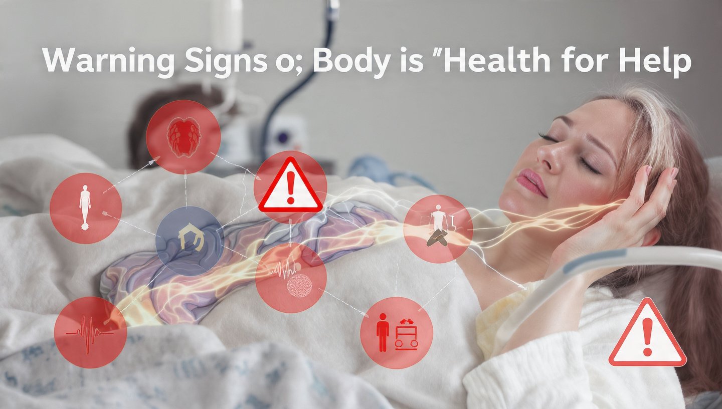 Cách nhận biết cơ thể đang “kêu cứu” – Dấu hiệu cảnh báo sức khỏe bạn không nên bỏ qua